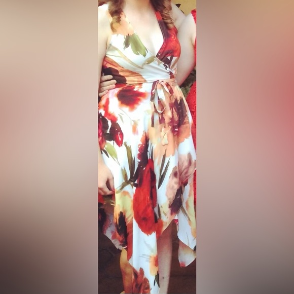 Haute Hippie silk floral print dress - Picture 13 of 13